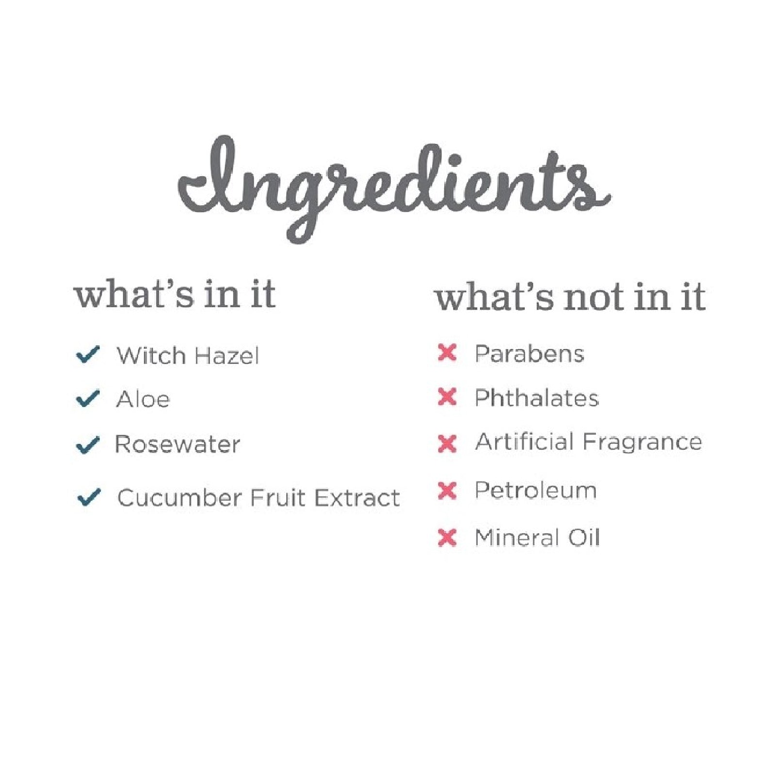 H. Soothe Hemorrhoidal Wipes' ingredients