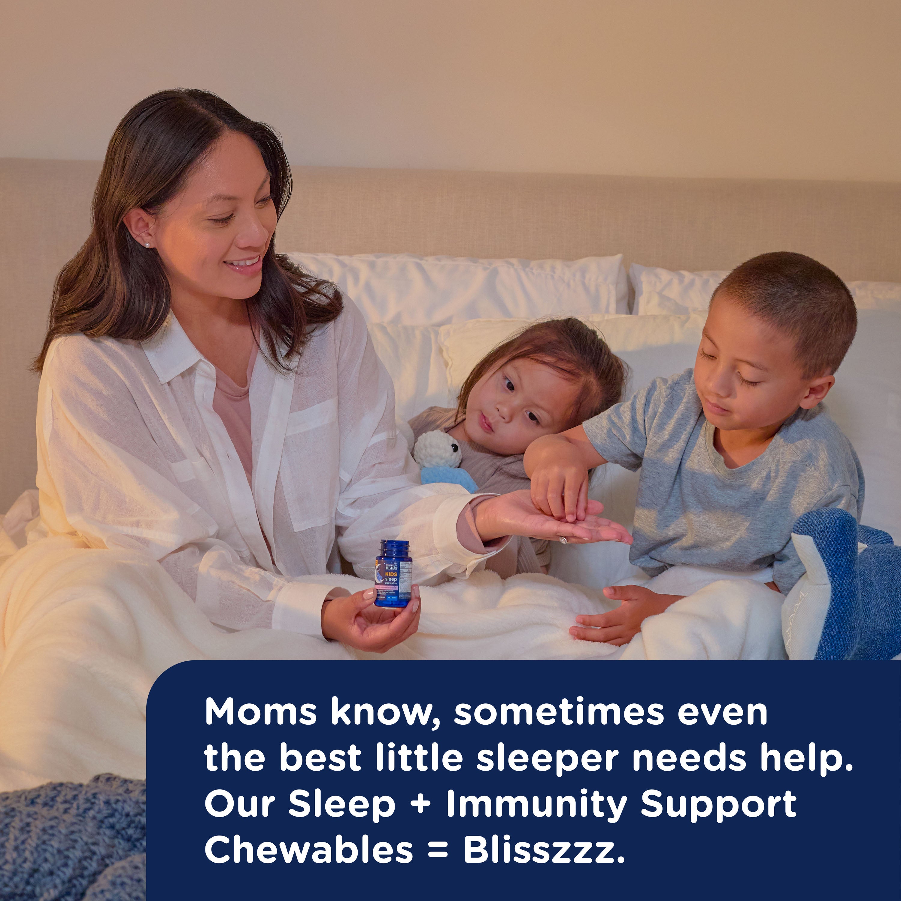 Sugar-Free Kids Sleep + Immune Support Chewable